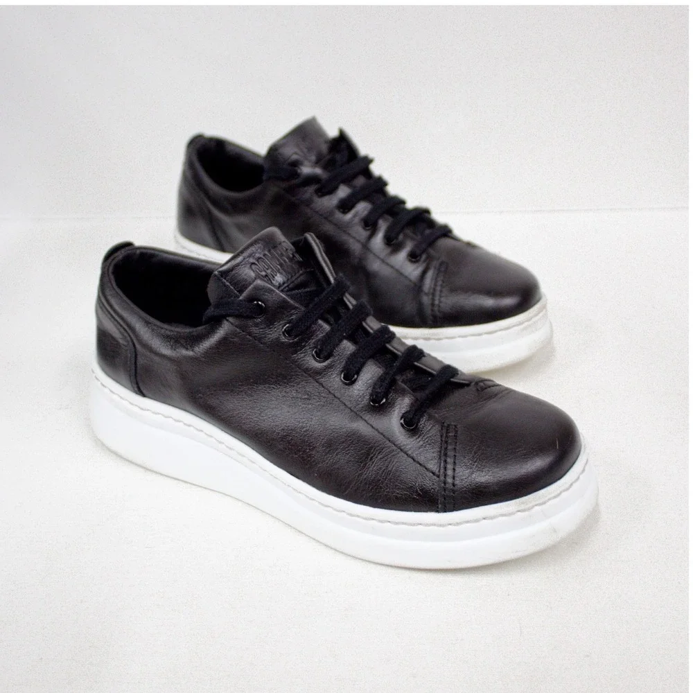 Camper Runner Up Leather Platform Shoes Women's US 7/ 37 EU - Picture 2 of 11